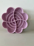 Spiral Bloom Enrichment Slow Feeder Bowl