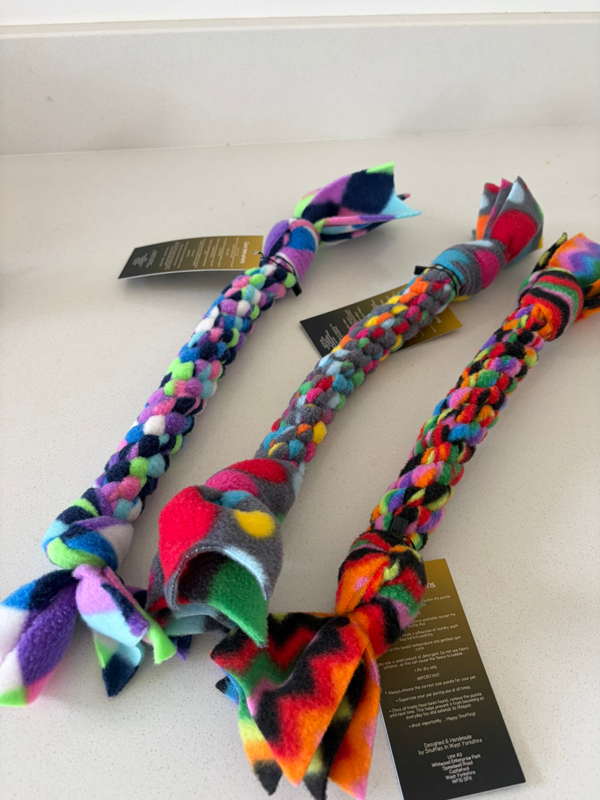 Small Dog Fleece Tug