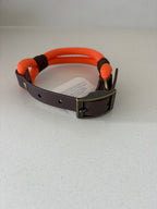 Orange Premium Rope & Biothane Buckle Dog Collar