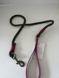Hunter Green Premium Rope & Biothane Handle Dog Lead